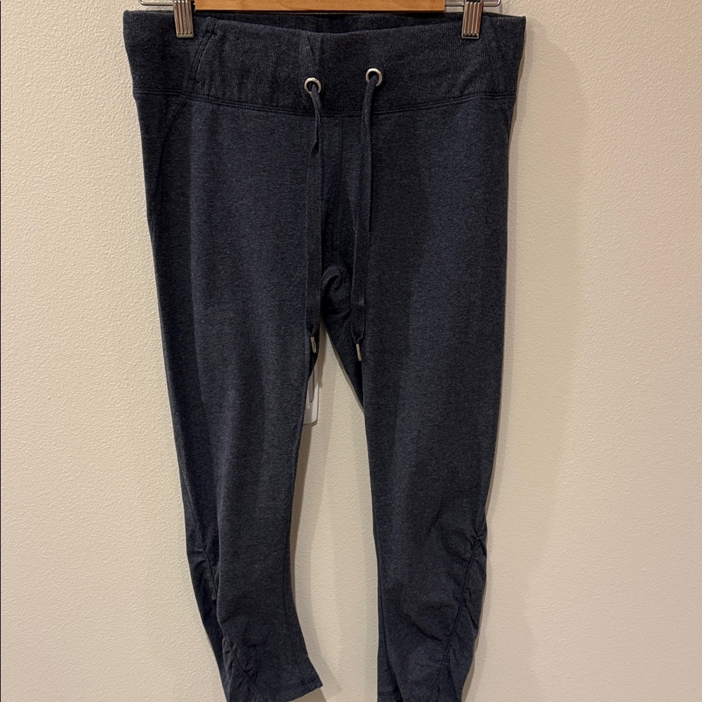 Zella brushed blue cropped Jogger legging